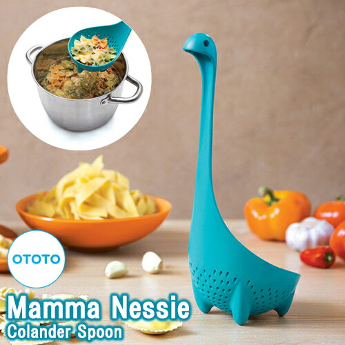 【穴あきおたま】ママネッシー コランダースプーン / OTOTO MAMMA NESSIE Colander Spoon[コランダー / 穴あきおたま]