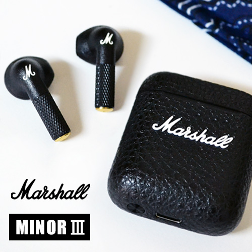 最新な Marshall MINOR 3 BLACK Bluetooth マーシャル マイナー3