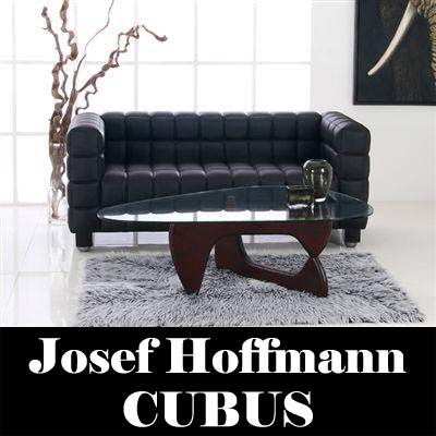 【楽天市場】ヨーゼフ・ホフマン（Josef Hoffmann） CUBUS L3 3人掛けソファ オフィス家具 デザイナーズ家具 : デザイン家具  オンライン