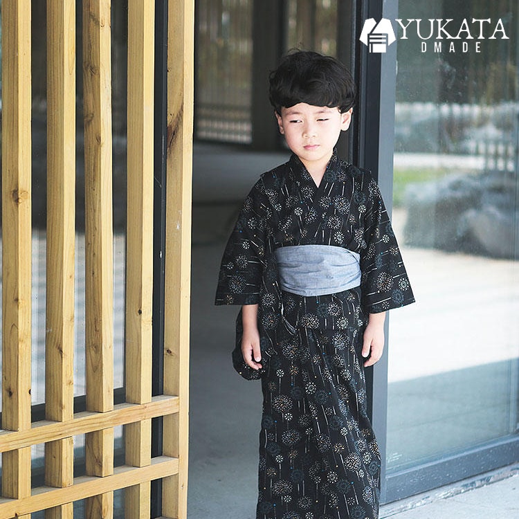 浴衣 赤ちゃん 御坊っちゃん 火工品柄 黒 キッズ 2点仕掛ける 浴衣 兵児帯 黒いこと 浴衣仕掛ける キッズ レトロ 赤ちゃん服 夏御祭り 名著 火工品市民大会 花見 2024新品 10代 90-150糎【D MADE】