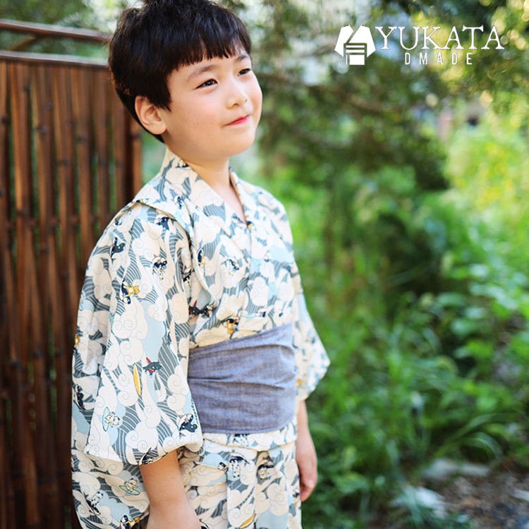 浴衣 ちびっ子 お坊っちゃん 魚柄 猫柄 キッズ 2点書き割り 浴衣 兵児帯 白いこと 中華風 浴衣書き割り キッズ レトロ ちびっ子服 夏祝賀会 名著 火工品市民大会 2024新品 活動写真撮り 10代 90-150珊【D MADE】