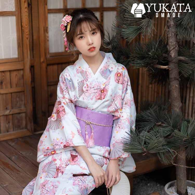 楽天市場】【Prices down2】浴衣 レディース 単品 「ピンク地 花、桃色