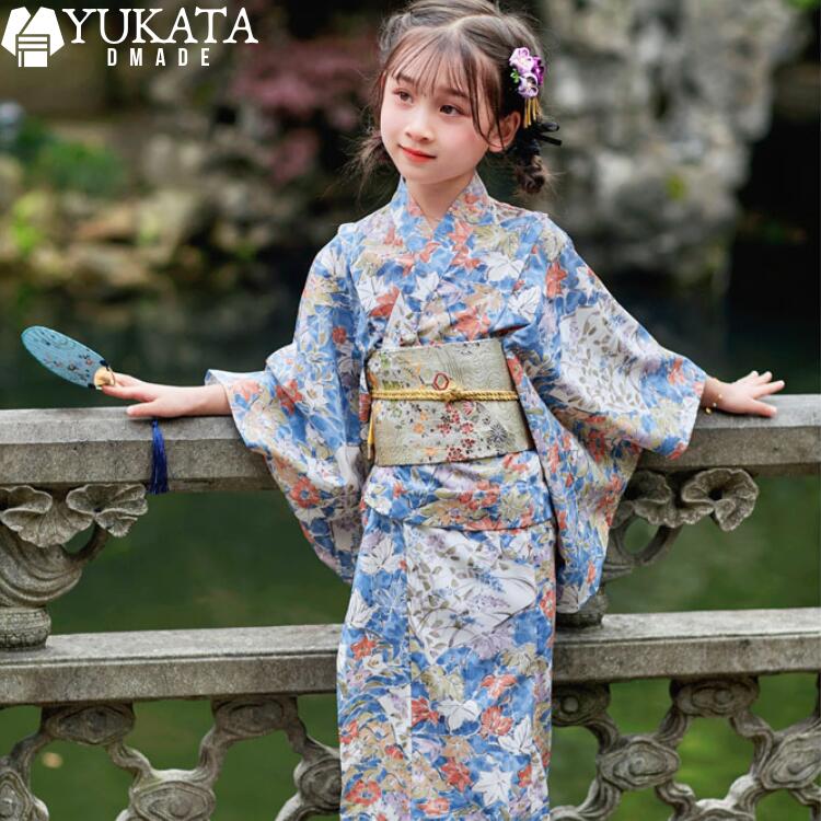 女の子　幼児服　まとめ売り　40点以上 浴衣 子供 桜 花柄 赤 レッド 浴衣セット 女の子 キッズ 着物