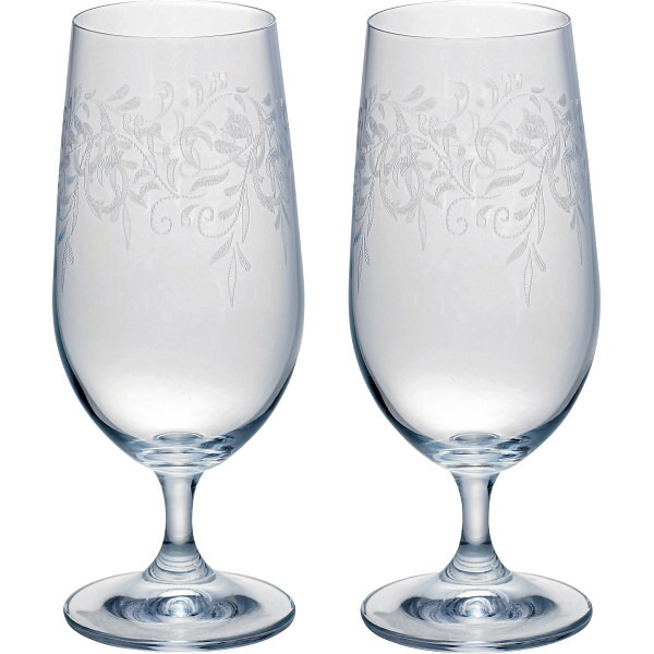 楽天市場】エルベクリスタル エヴァ ペアビアグラス 40309/C5194/310