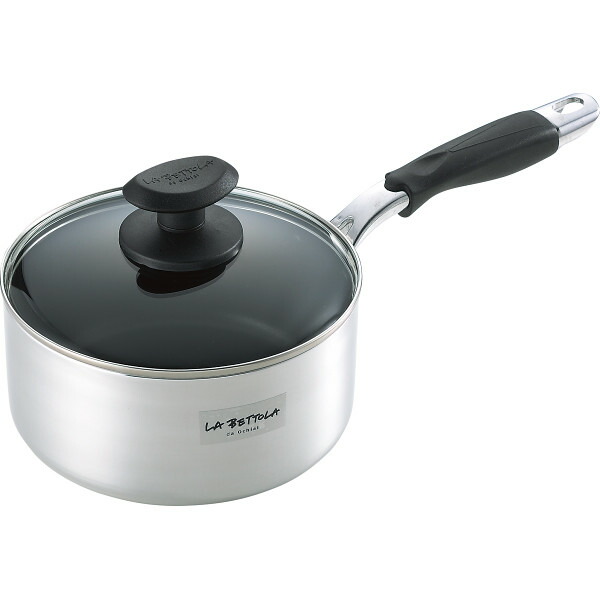 楽天市場】タマハシ 「落合務」 IHアルミ片手鍋18cm LB-119R （電磁