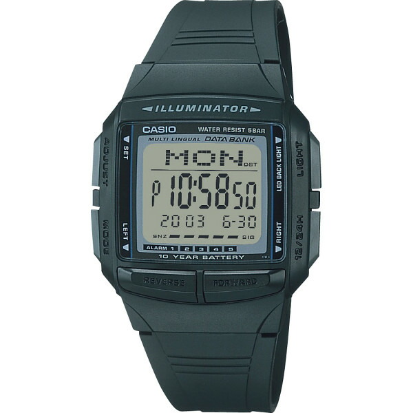 CASIO 腕時計 データバンク クォーツ DB-380 データバンク カシオ 楽天市場】CASIO カシオ 腕時計 デジタル DATA BANK データ