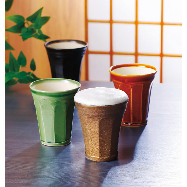 泡うまビアカップ 6個セット AwaumaーSet 和陶器