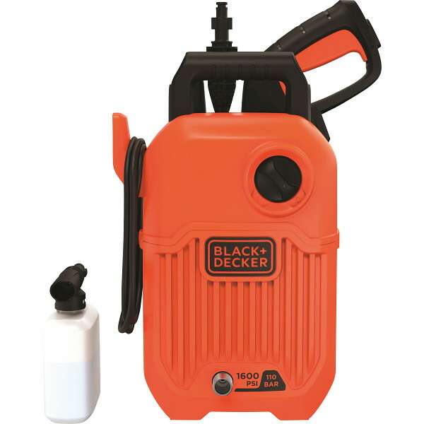 ブラックアンドデッカー コンパクト高圧洗浄機　1300W 楽天市場】ブラックアンドデッカー 高圧洗浄機 コンパクトプラス