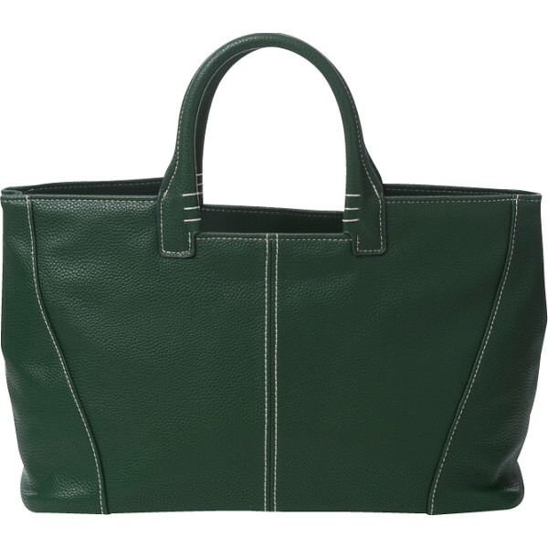 楽天市場】アッシュエル A4対応横長ハンドバッグ グリーン B