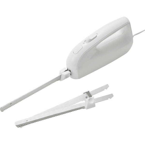 アルコレ 電動ナイフ ADN-1001/W 電化製品 電化製品調理機器 調理小物