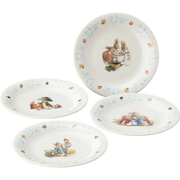 楽天市場】ピーターラビット プレートセット PR510C‐190 : ギフトのお