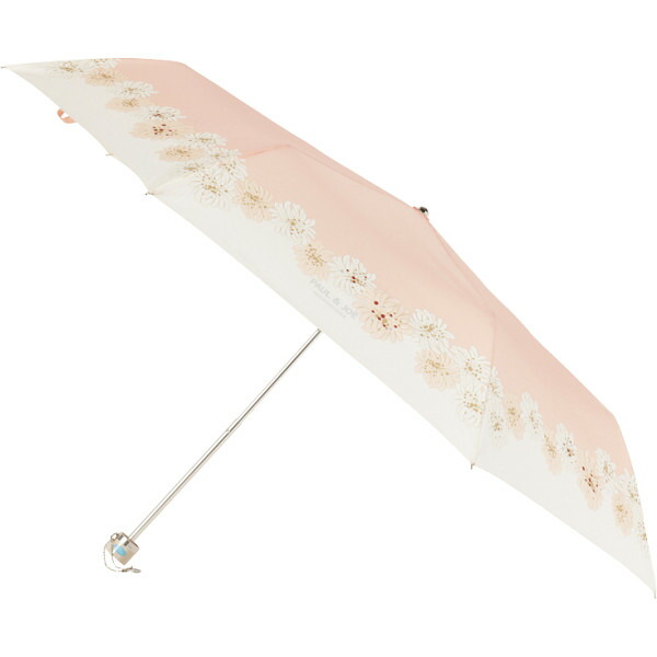 ポール&ジョー 折りたたみ雨傘 クリザンテーム 113-10978-02-41-55 雨具 折たたみ傘 婦人折たたみ傘