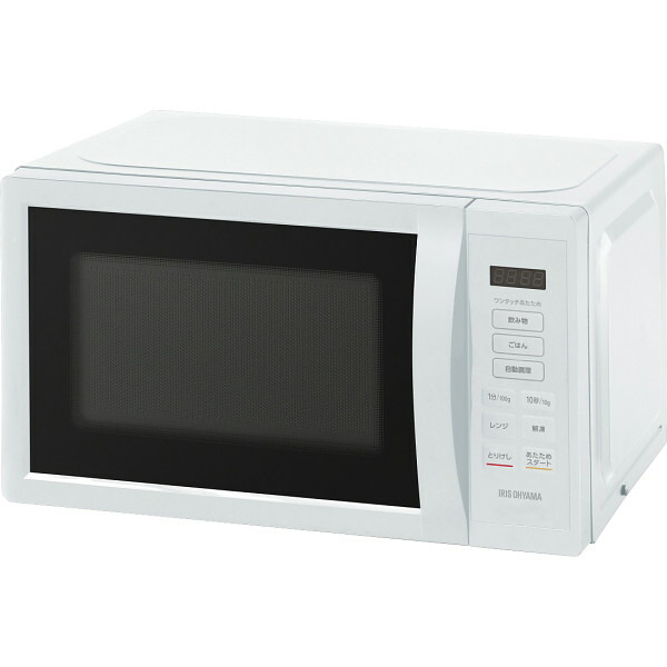 アイリスオーヤマ 単機能レンジ(18l) IMB-F186-W 電化製品 電化製品調理機器 電子レンジ