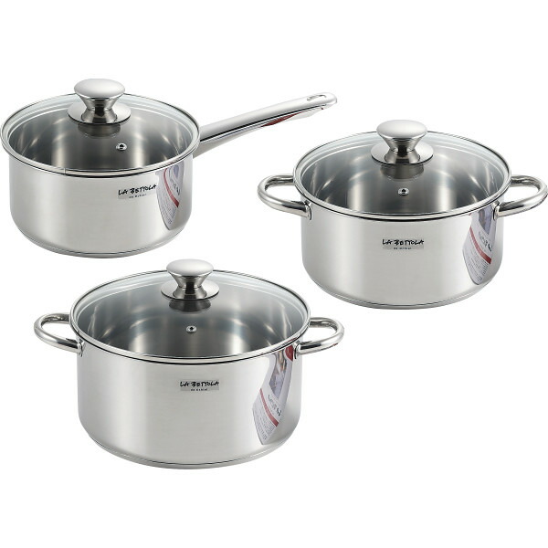 楽天市場】【送料無料/直送】ラ・ベットラ 落合 務 ステンレス鍋4点