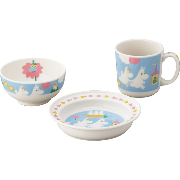 楽天市場】ムーミン 子ども用食器 3ピースセット 離乳食 食器