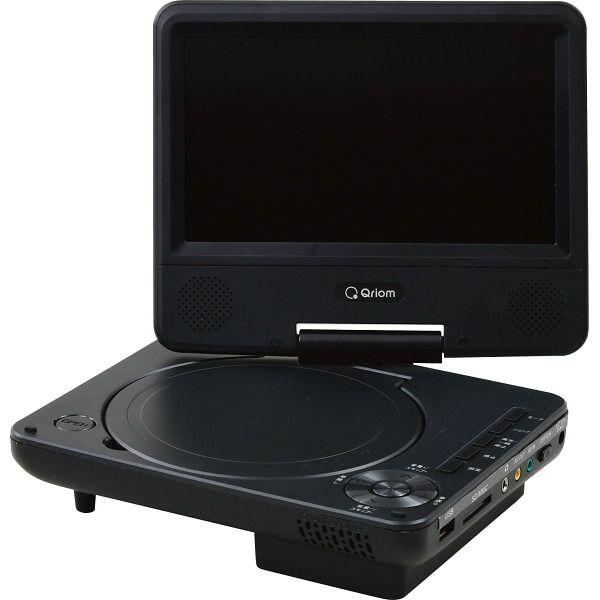 YAMAZEN 山善 Qriom ポータブルDVDプレーヤー DPD-L140 楽天市場】山善 YAMAZEN Qriom DVDプレーヤー内蔵ポータブルテレビ 14