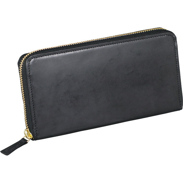 楽天市場】ブライドルレザー ラウンドファスナー 長財布 KRONA308-JB