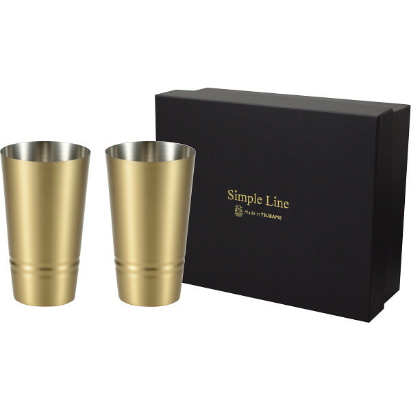 楽天市場】アサヒ 食楽工房 Simple Line 真鍮製 ピルスナー ペア 420ml