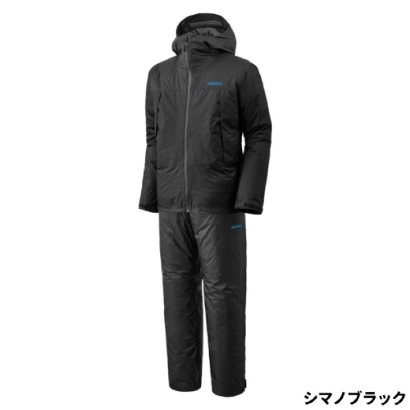 シマノ(SHIMANO) ベーシックインサレーション レインスーツ 01 XL シマノブラック RB-057X