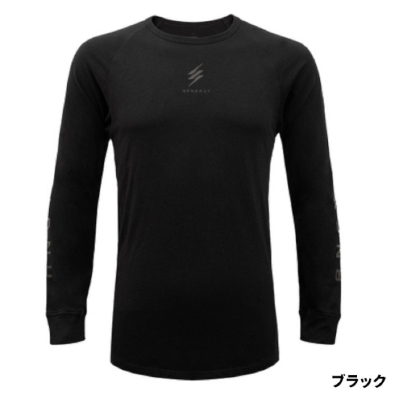 リベルタ(LIBERTA) レナジー 長袖クルーネック 3XL ブラック