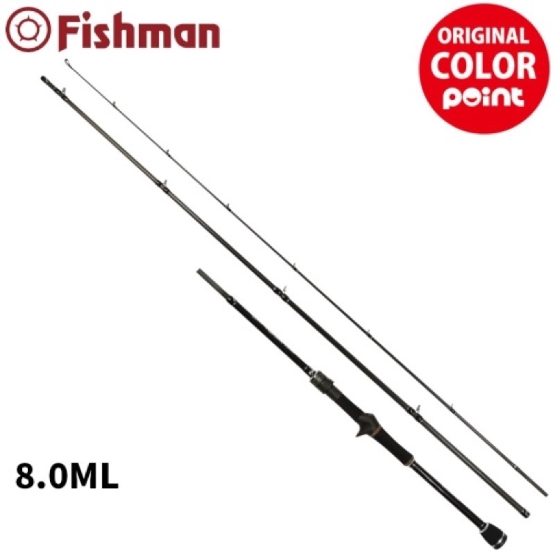フィッシュマン(Fishman) ビームス カルマー 8.0ML イカ墨ブラック