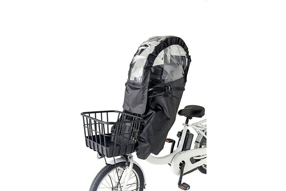 ヘッドレスト付フロントチャイルドシート用レインカバー Op 自転車ｄプラス ヘッドレスト付きシートのみ取付可能 自転車は完全組立 整備済み発送 オプション取付費無料 雨対策 チャイルドシート付き自転車に Rcf008 Rcf008 Ogk 前チャイルドシート用レインカバー
