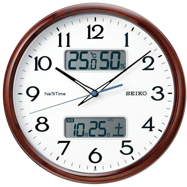 お取り寄せ ZS252B 電磁波掛け時計 SEIKO セイコー ネクスタイム 飾りもの時辰儀 電磁波時辰儀 電磁波柱時計 電磁波掛け時計 壁掛け時計 かけ時辰儀 飾りもの電磁波時辰儀 電磁波飾りもの【北海道・沖縄・離島送りとどける不可】【KK9N0D18P】