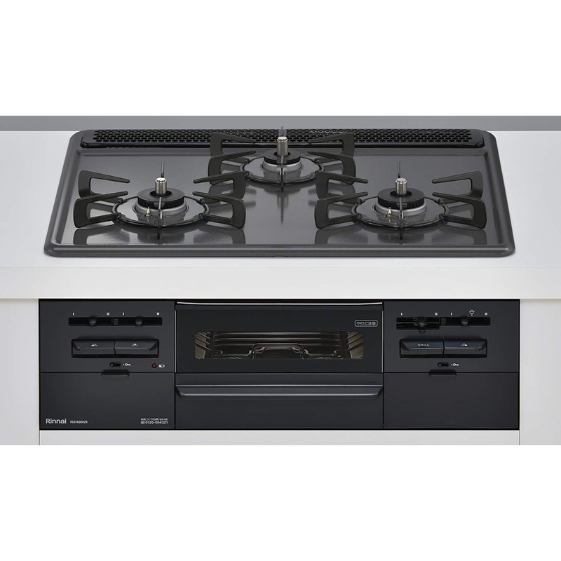 【2/25はエントリーで当店最大P5倍！】お取り寄せ 【時間指定不可】【離島配送不可】Rinnai リンナイ メタルトップシリーズ ビルトインガスコンロ 左右強火力 都市ガス用 標準幅60cmタイプ RS31W36H2RBW-12A13A画像