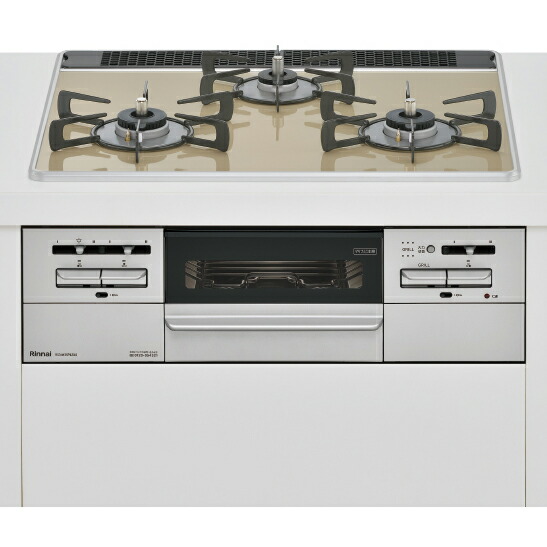 お取り寄せ 【時間指定不可】【離島配送不可】Rinnai リンナイ Mytone（マイトーン） ビルトインガスコンロ 左右強火力 都市ガス用  標準幅60cmタイプ RS31W35P42DGAVW-12A13A