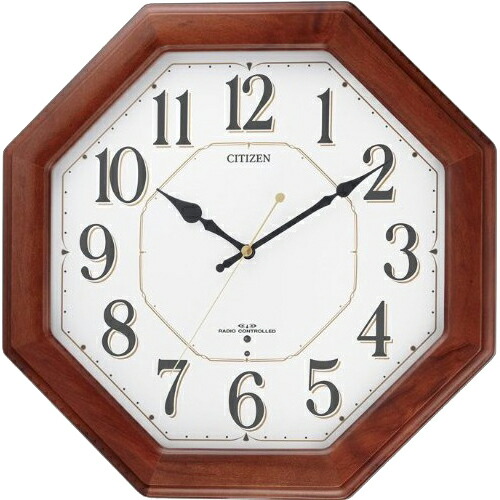 楽天市場】CITIZEN | シチズン 電波 壁掛け 時計 アナログ 掛時計 夜