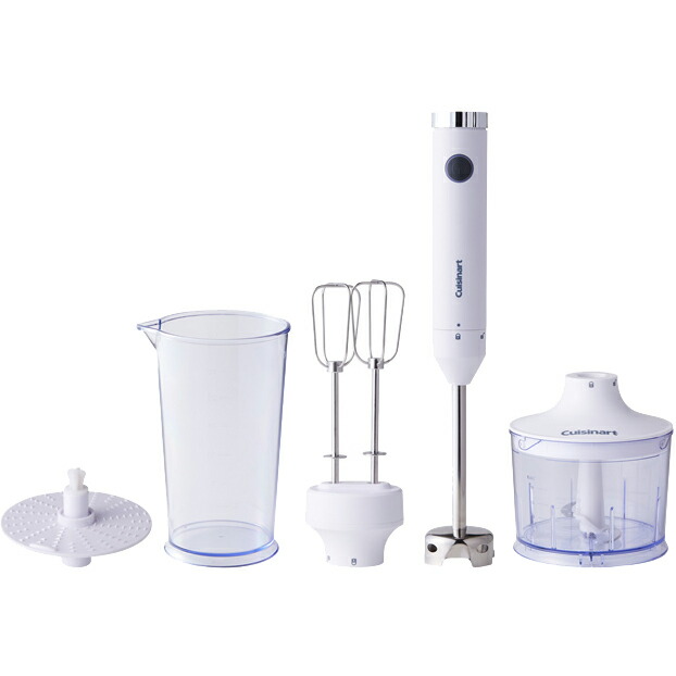 Cuisinart クイジナート か細い＆ともし火 マルチハンドブレンダー おろしレコード盤付 HB-704WJ【KK9N0D18P】【北海道・沖縄・離島送りとどける不可】