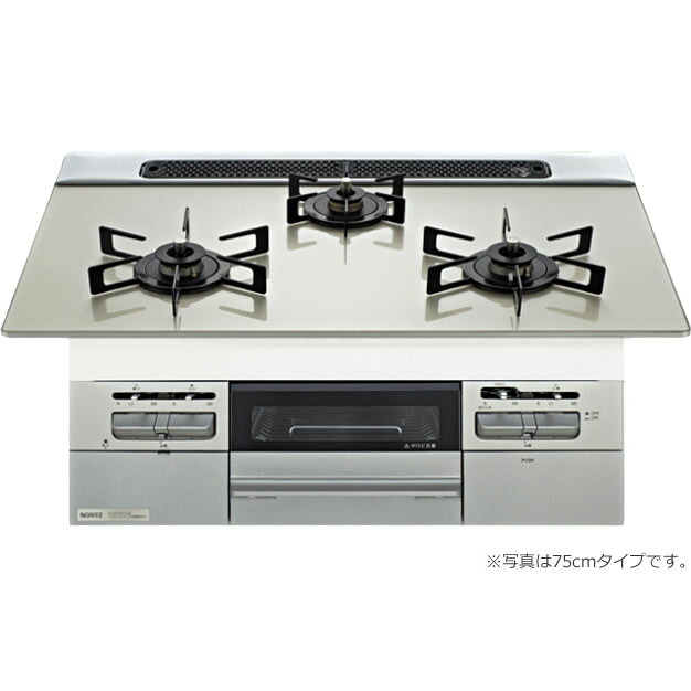 【4/15はエントリーで当店最大P5倍！】お取り寄せ 【代引不可】【時間指定不可】【離島配送不可】ノーリツ Fami ファミ スタンダードタイプ ビルトインガスコンロ 左右強火力 都市ガス用 60cmタイプ 0525P07 N3WV6RWTP2SI-12A13A【KK9N0D18P】 38,487円