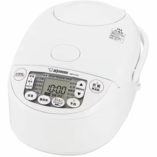 タイガー 24年製 JBH-G102-W 炊飯器 5.5合炊き ホワイト Amazon | JBH-G182-W(ホワイト) 炊きたて マイコン炊飯ジャー 1