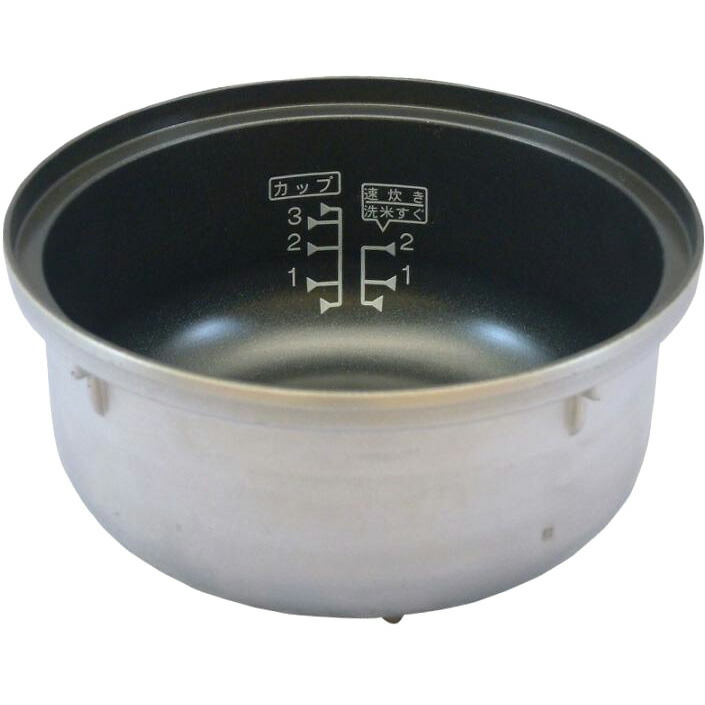 お取り寄せ Rinnai リンナイ 屁っ放り炊飯腕っこき内釜 3.5合 077-204-000【北海道・沖縄・離島送りとどける不可】 キッチン家電用アクセサリー・部品-炊飯器用アクセサリー