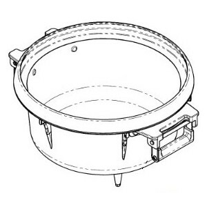 お取り寄せ Rinnai リンナイ 屁っ放り炊飯腕っこき内釜 御勤め用 6.0L(3升) 077-256-000 リンナイ内釜【北海道・沖縄・離島送りとどける不可】