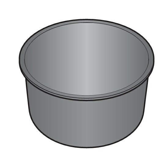 お取り寄せ 【代引不可】MITSUBISHI 三菱電機 炊飯腕っこき内釜 三菱内釜 M15W42340【北海道・沖縄・離島送りとどける不可】 キッチン家電用アクセサリー・部品-家電
