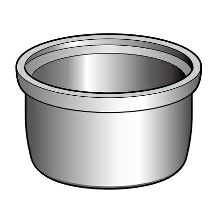 お取り寄せ 【代引不可】MITSUBISHI 三菱電機 炊飯器用 内釜 内鍋 三菱内釜 M15X52340【北海道・沖縄・離島配送不可】|生活家電ディープライス