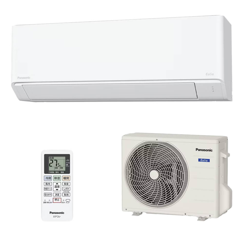 【時間指定不可】【離島配送不可】Panasonic パナソニック Eolia エオリア Fシリーズ ルームエアコン クリスタルホワイト 2.2kW 主に6畳用 インバーター冷暖房除湿タイプ CS-225DFL-W【KK9N0D18P】
