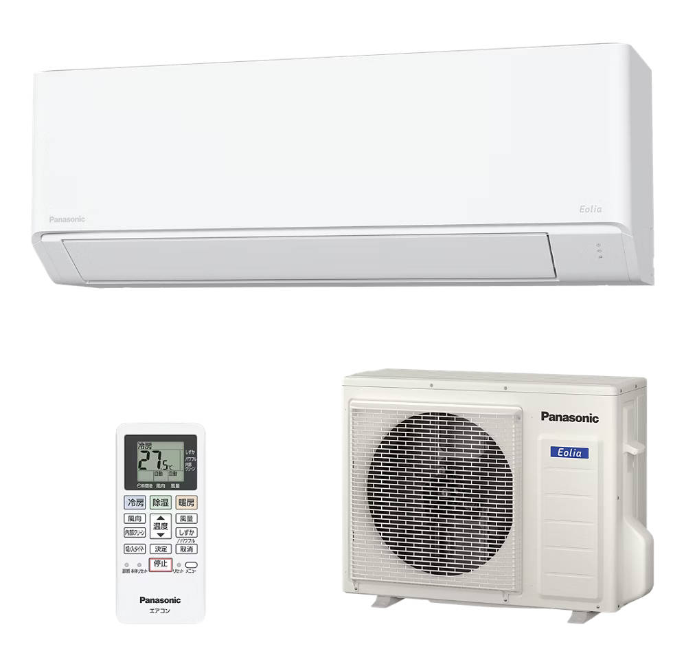 【4/20はエントリーで当店最大P5倍！】【時間指定不可】【離島配送不可】Panasonic パナソニック Eolia エオリア Fシリーズ ルームエアコン クリスタルホワイト 単相200V 5.6kW 主に18畳用 インバーター冷暖房除湿タイプ CS-565DFL2-W【KK9N0D18P】