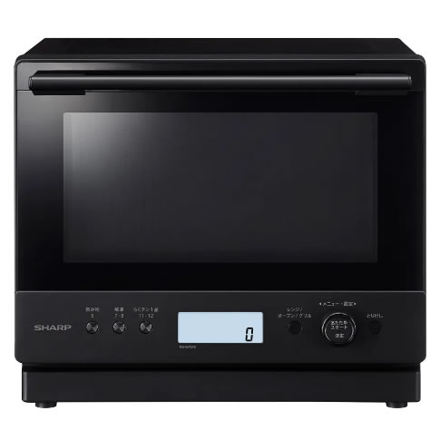 【4/10はエントリーで当店最大P5倍！】SHARP シャープ PLAINLY 過熱水蒸気オーブンレンジ ブラック 27L 1段調理 RE-WF276-B【北海道・沖縄・離島配送不可】