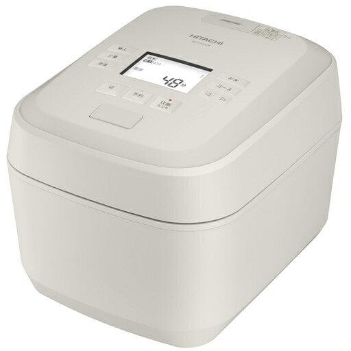 HITACHI 日立 圧力＆スチーム ふっくら御膳 IHジャー炊飯器 絹成 5.5合炊き RZ-Z100JM-C【北海道・沖縄・離島配送不可】【KK9N0D18P】