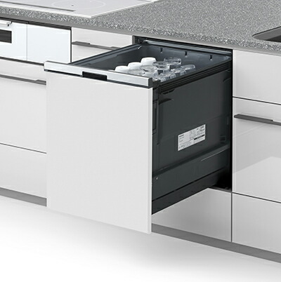【時間指定不可】【離島配送不可】Panasonic パナソニック B1シリーズ ビルトイン食器洗い乾燥機 ドア面材型 幅45cm ディープタイプ NP-45BD1W【KK9N0D18P】|生活家電ディープライス