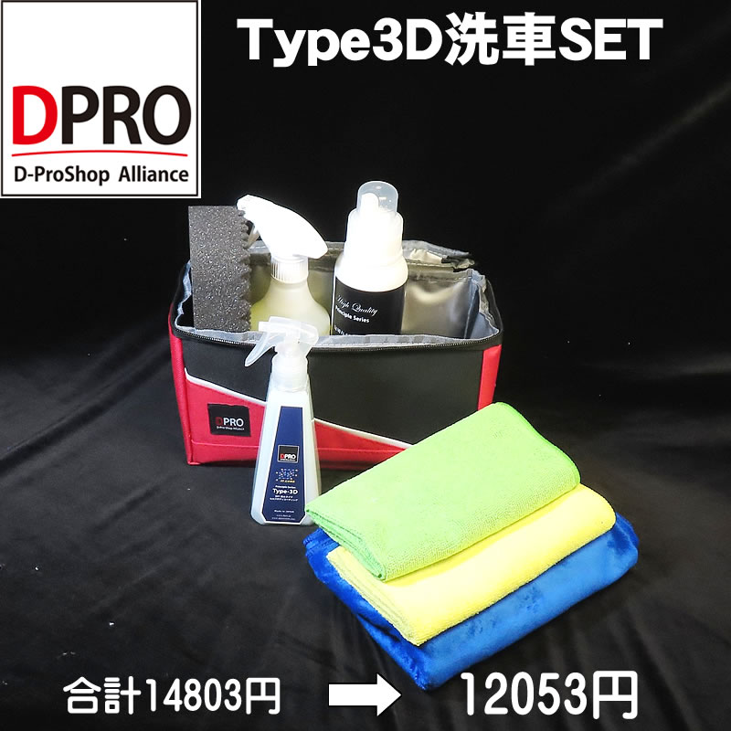 【送料無料】ガラスコーティング剤 洗車セット メンテナンスバッグ付|洗車 コーティング DPRO店