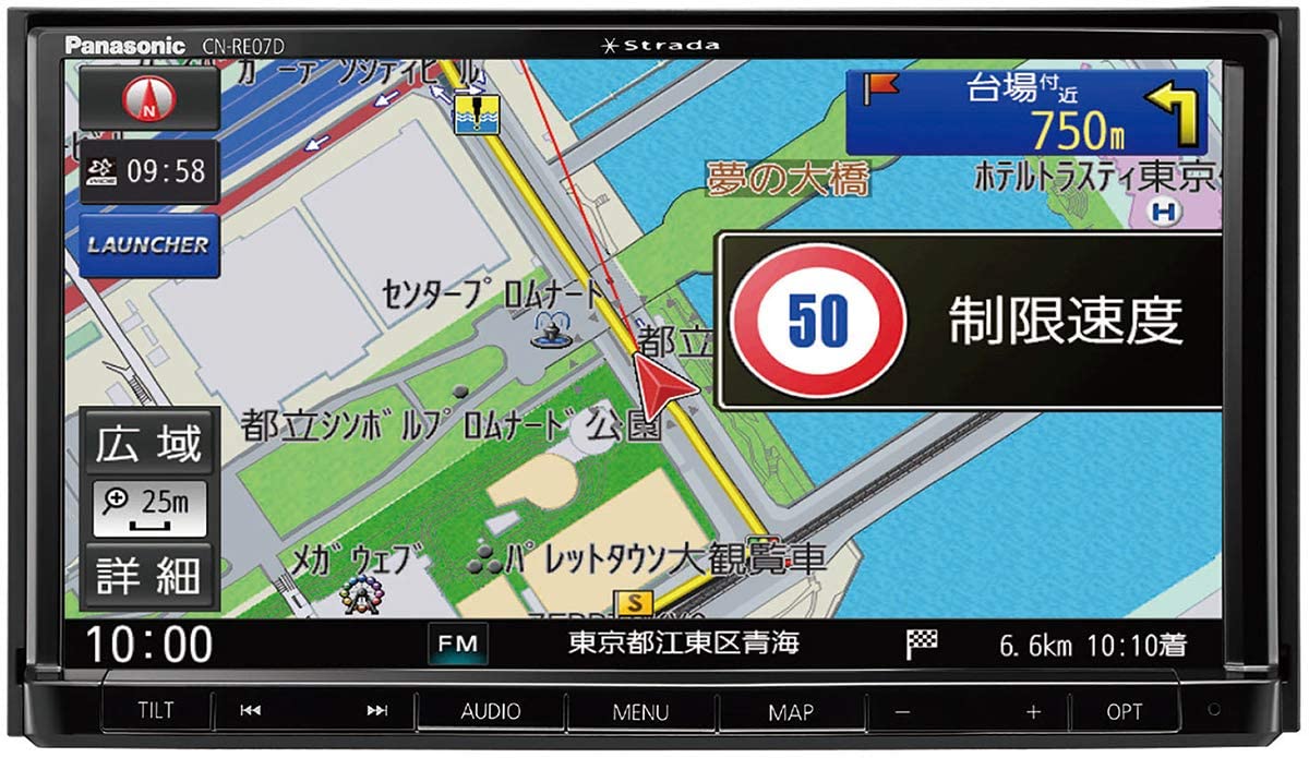 美品 パナソニック ストラーダ CN-RA07D フルセグ Bluetooth 楽天市場】パナソニック ストラーダ CN-RA07DA 4×4フルセグ地