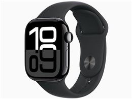 ★アップル / APPLE Apple Watch Series 10 GPSモデル 42mm MWWF3J/A [ジェットブラック・ブラックスポーツバンド M/L]【スマートウォッチ・ウェアラブル端末】【送料無料】 41,932円