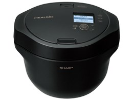 ★SHARP / 読みやすい ヘルシオ 熱っぽいまかない方 KN-HW24H-B [割り増し金黒いこと]【灯し火膳立て鍋・スロークッカー】【貨物輸送無料】