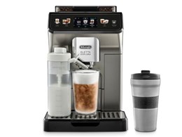 ★DeLonghi / デロンギ エレッタ エクスプロア Wi-Fiひな形 ECAM45086T [チタニウム薄墨色]【珈琲製造会社】【貨物輸送無料】