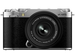 ★FUJIFILM / 富士フイルム FUJIFILM X-M5 XC15-45mmレンズキット [シルバー]【デジタル一眼カメラ】【送料無料】｜ディーライズ店