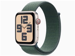 ★アップル / APPLE Apple Watch SE 第2世代 GPS+Cellularモデル 44mm MXGV3J/A [スターライト・レイクグリーンスポーツループ]【スマートウォッチ・ウェアラブル端末】【送料無料】