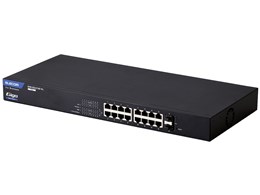 ★エレコム EHB-SG2C16F-PL 16ポート全PoE+対応 ギガビット Webスマートスイッチ 業務用耐熱設計モデル【スイッチングハブ(ネットワークハブ)】【送料無料】｜ディーライズ店